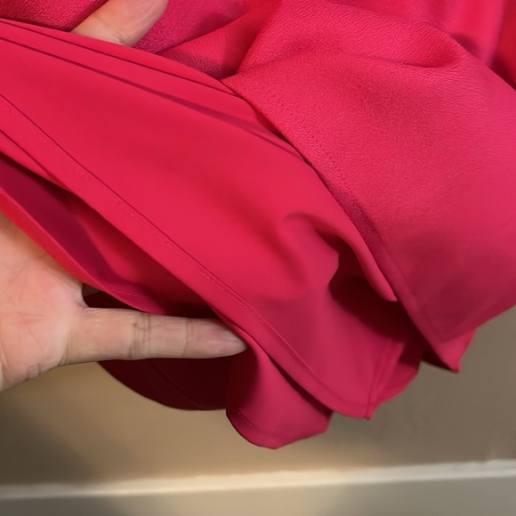 NBD x the Naven Twins Hot Pink One Shoulder Asymmetrical Mini Dress XS - Picture 6 of 13